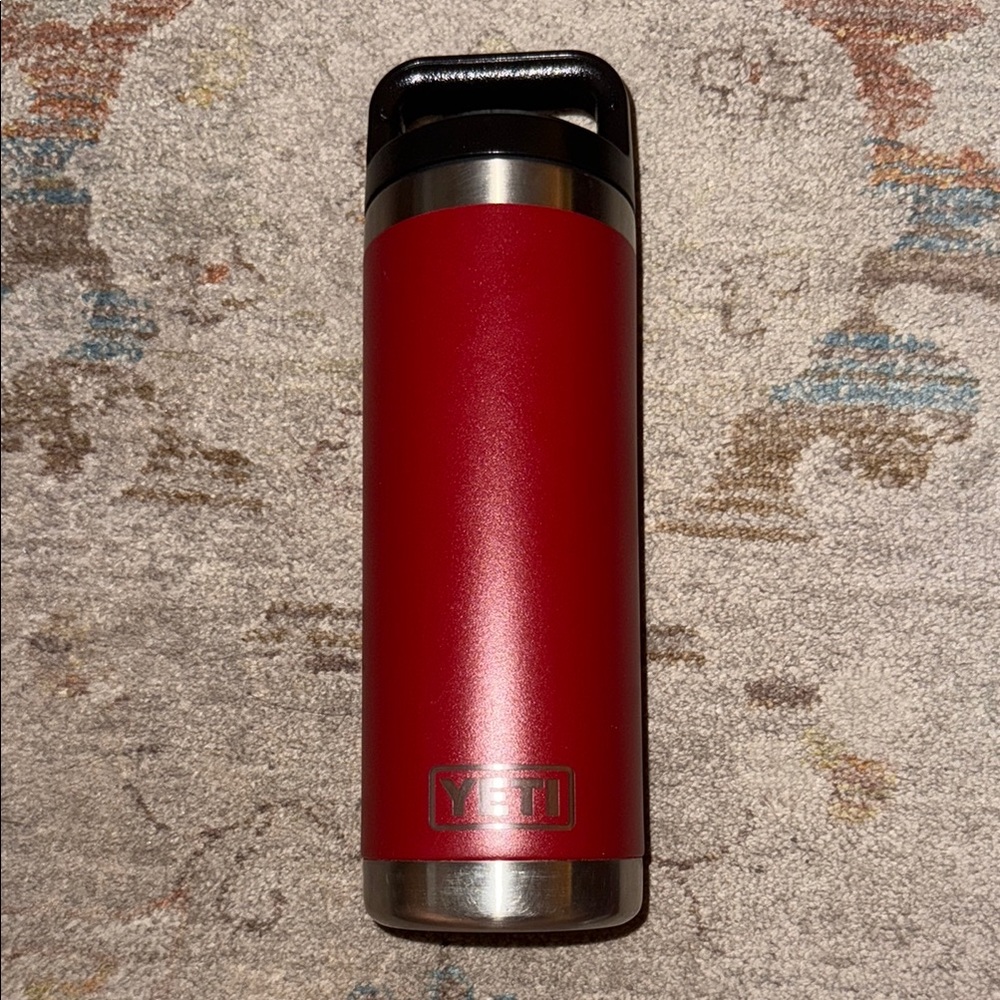 YETI Crimson Stainless Steel Bottle